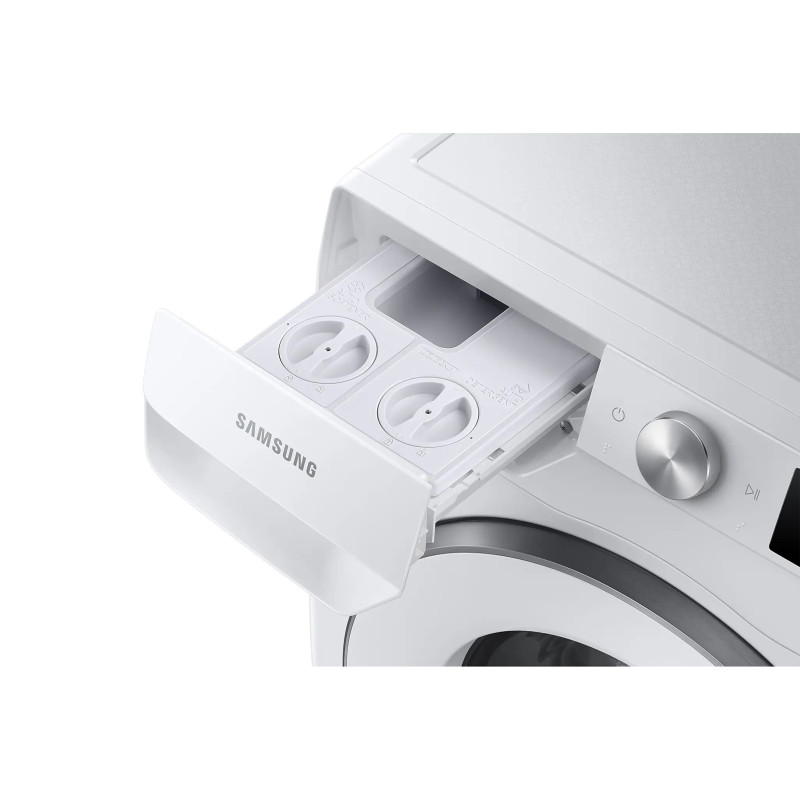 SAMSUNG Lave-linge hublot WF90F5E3U4W, 9 Kg, 1400 T/min pas cher 