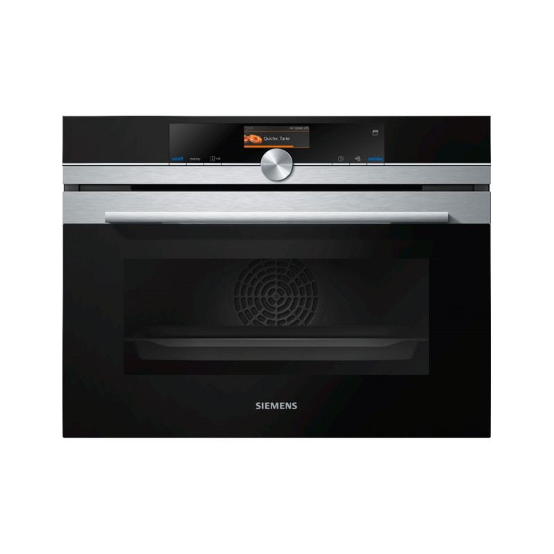 Four encastrable Siemens noir : vapeur seulement, 60x45 cm CD714GXB1