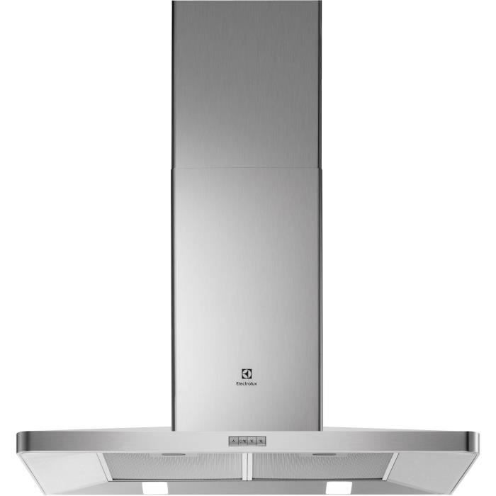 Hotte décorative inclinée 90cm 760m3/h inox - nk36m7070vs