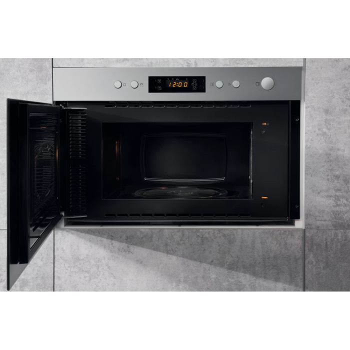 Micro-ondes encastrable 22L Hotpoint 750W 59,5cm, MN212IXHA