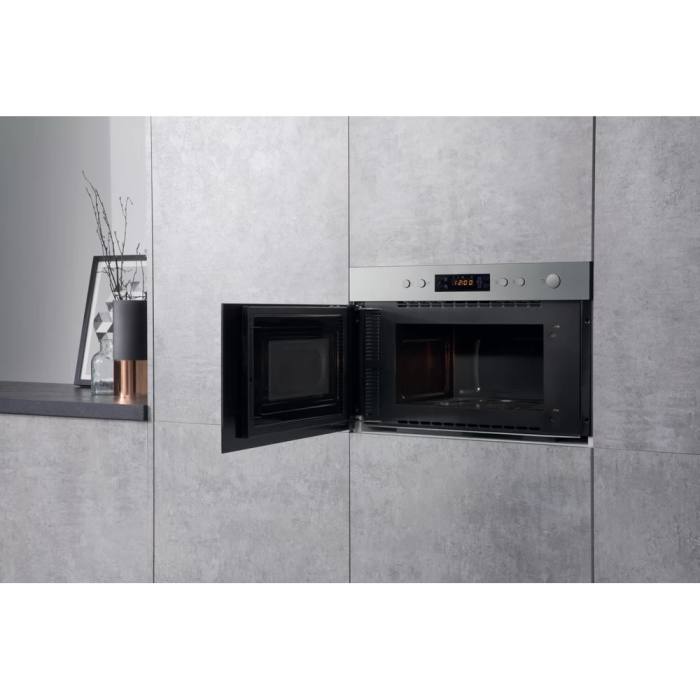 Micro-ondes encastrable 22L Hotpoint 750W 59,5cm, MN212IXHA