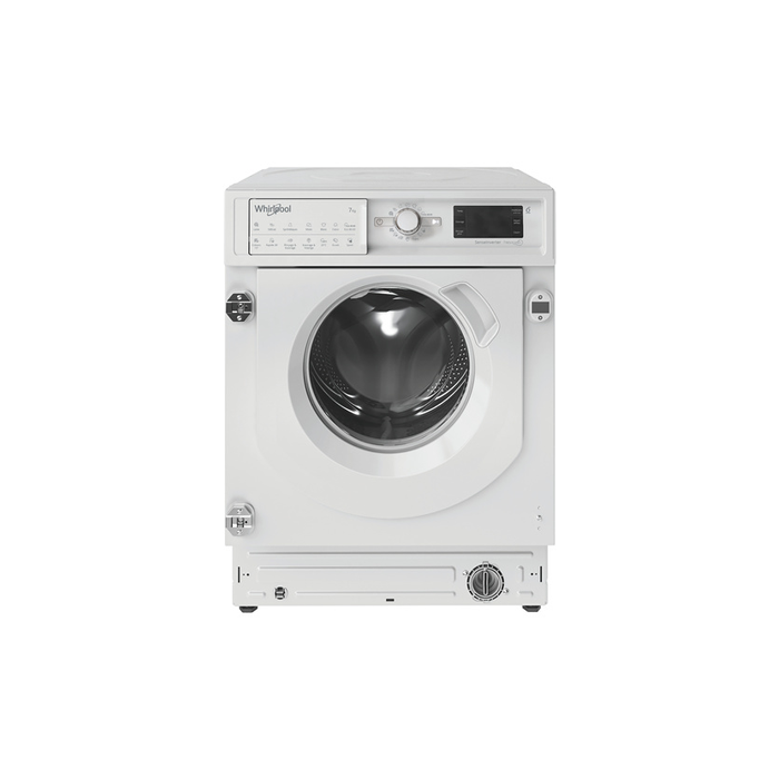 Lave-linge intégrable 7kg 52L Whirlpool integrable 1400tr/min 59,5cm D, BIWMWG71483FRN