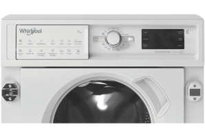 Lave-linge intégrable 7kg 52L Whirlpool integrable 1400tr/min 59,5cm D, BIWMWG71483FRN