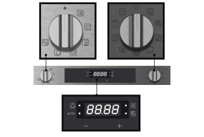 Four encastrable multifonction 75L Rosières N/CW 56cm, RFC3CM5579IN