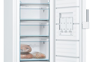 Congélateur armoire 225L froid ventilé Bosch 60cm E, GSN 33 CWEV