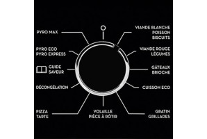 Four Encastrable Pyrolyse SAUTER 73L 60cm - SOP6214LX