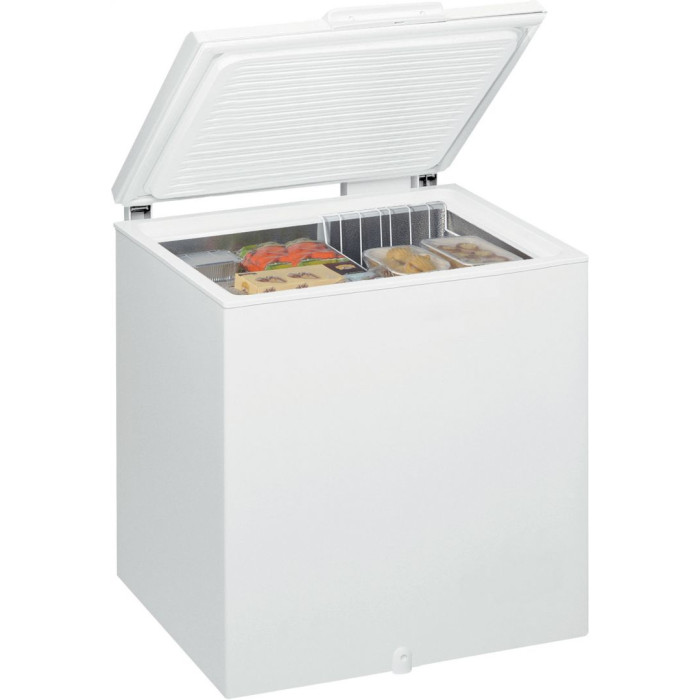 Congélateur coffre 204L froid statique Whirpool 81cm F, 91027