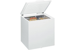 Congélateur coffre 204L froid statique Whirpool 81cm F, 91027