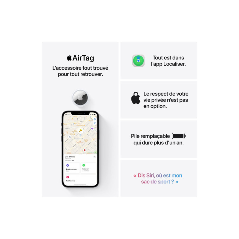 Achetez en gros Apple Airtag Finder Emplacement Tracker Titulaire