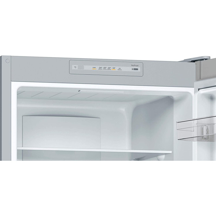 Réfrigérateur combiné 279L froid Ventilé Bosch 70cm E, KGN33NLEB