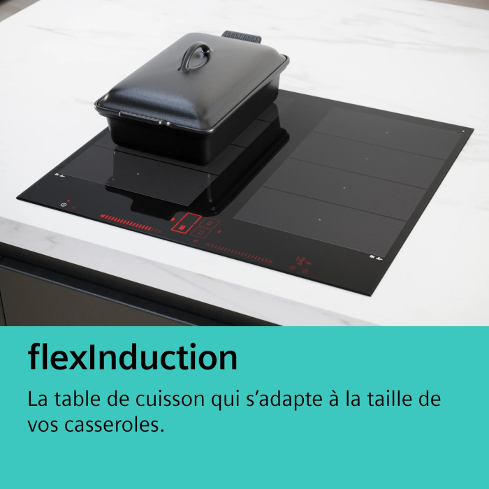 Plaque induction Siemens 7400W 59cm, SIEEX652FEB1F