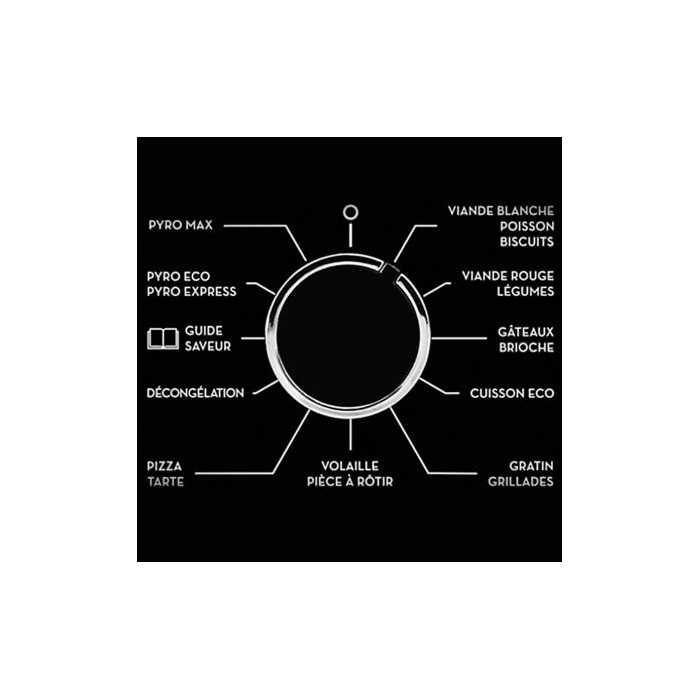 Four encastrable multifonction 73L Sauter 3385W 59,2cm, SOP6214LX