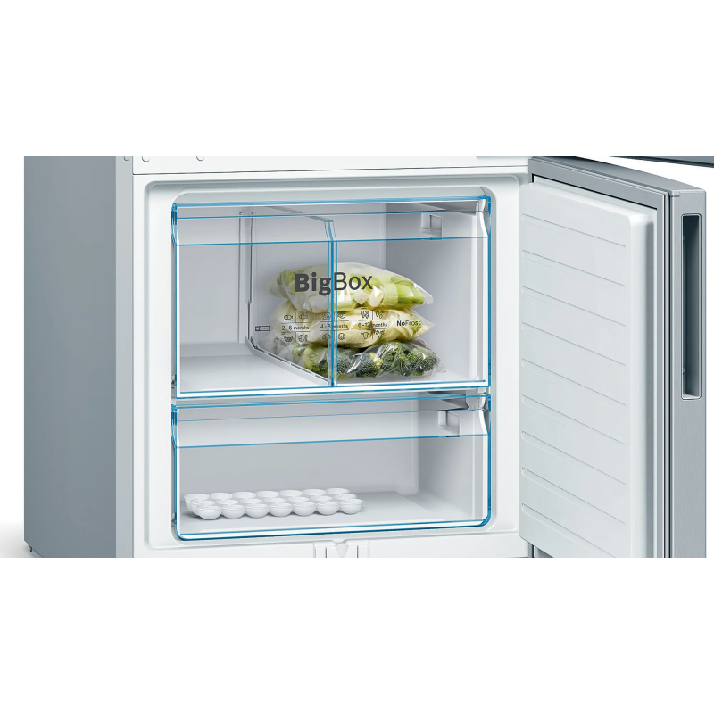 BOSCH réfrigérateur frigo combiné blanc 308L A++ Froid brassé LowFrost