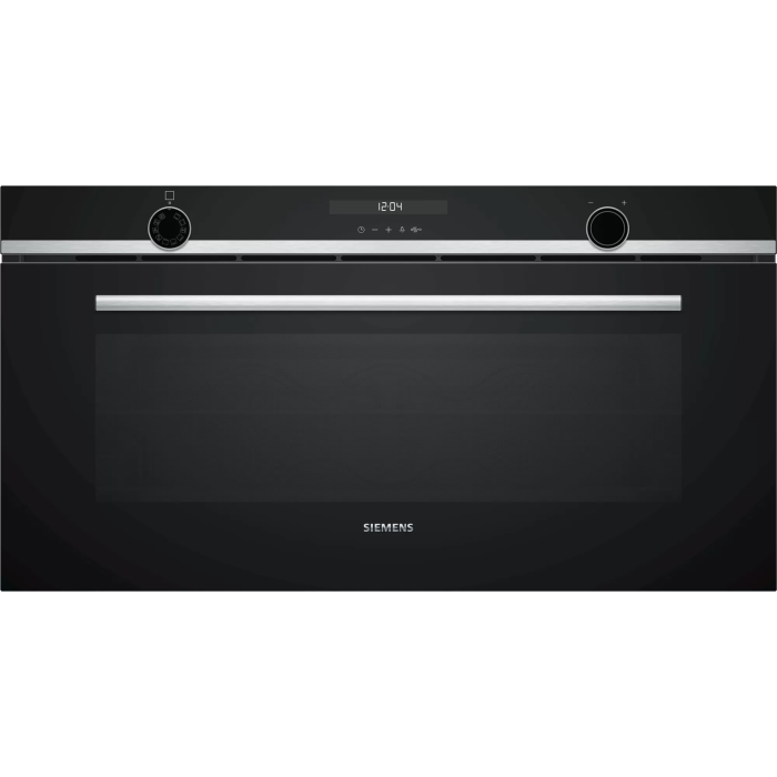 Four encastrable 85L inox et noir Siemens  3100W 89,6cm,VB558C0S0