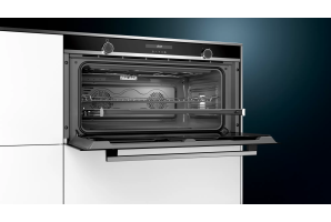 Four encastrable 85L inox et noir Siemens  3100W 89,6cm,VB558C0S0