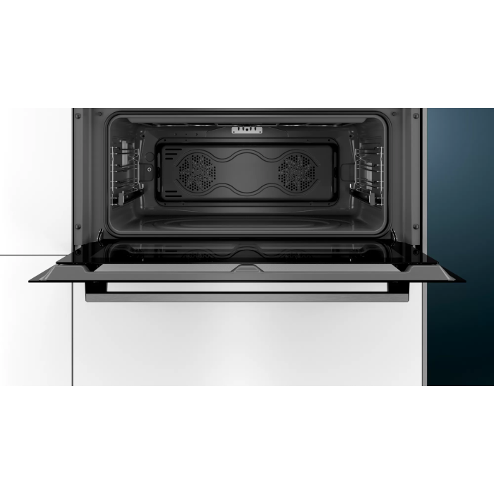 Four encastrable 85L inox et noir Siemens  3100W 89,6cm,VB558C0S0