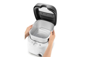 Friteuse 1.5 kg 1800W cuve amovible easy clean cuve amovible monte et ba Delonghi FS6035