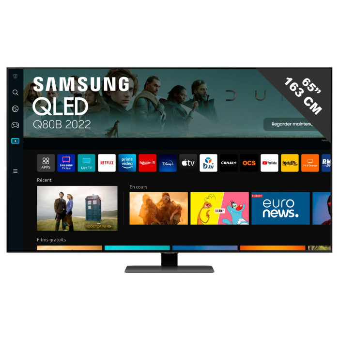 TV LED 65 pouces Samsung 4K...