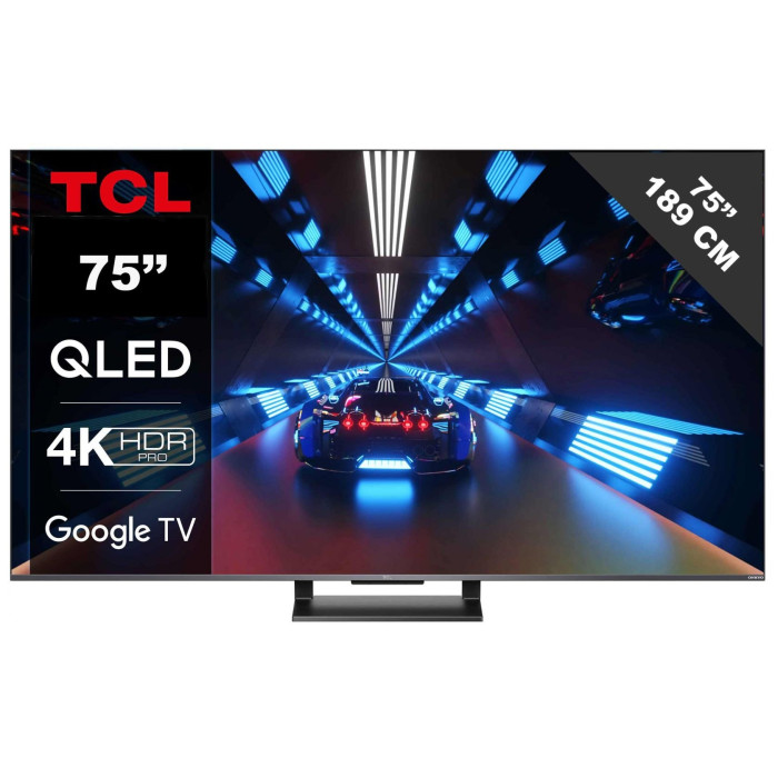 Télé LED 75 pouces TCL 75C735
