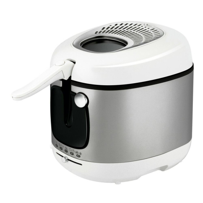 Friteuse électrique 2kg frites 3,3L huile blanc Moulinex AM480070