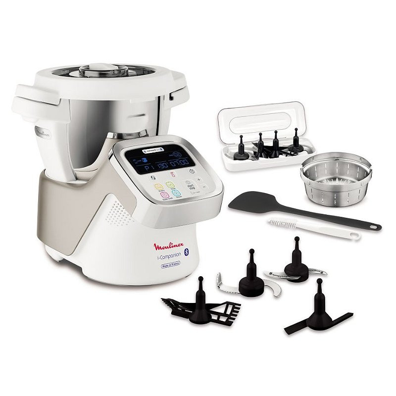 Robot cuiseur multifonction blanc i-Companion Moulinex HF900110