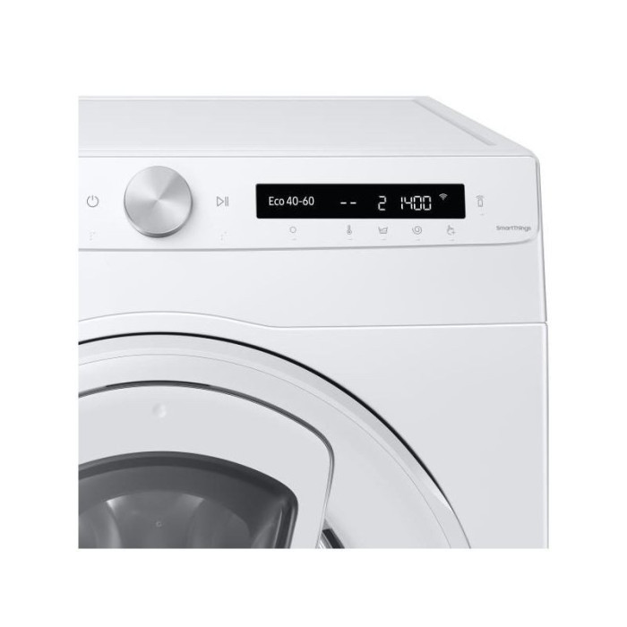 Lave-linge hublot 9kg Ecobubble blanc Samsung WW90T554DTW