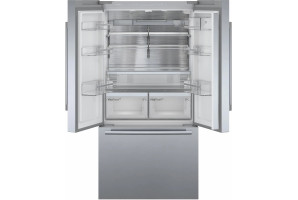 Réfrigérateur congélateur 3 portes 573L inox Bosch KFF96PIEP