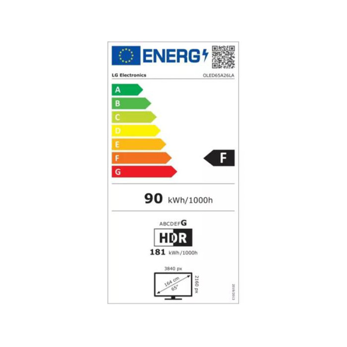 TV OLED 65 pouces LG OLED65A2