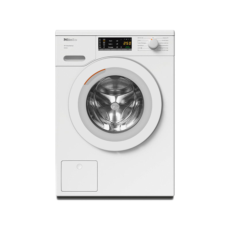 Miele WSA 033 - Machine à laver - largeur : 59.6 cm - profondeur : 63.6 cm  - hauteur : 85 cm - chargement frontal - 59 litres - 7 kg - 1400 tours/min  - Lave-linge hublot - Achat & prix