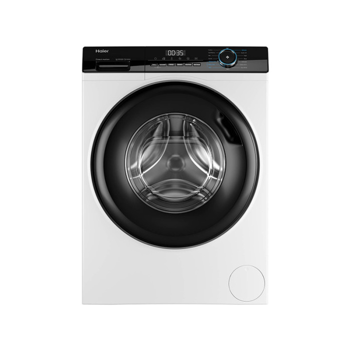 Lave linge hublot 8kg blanche et noire Haier HW80-B14939