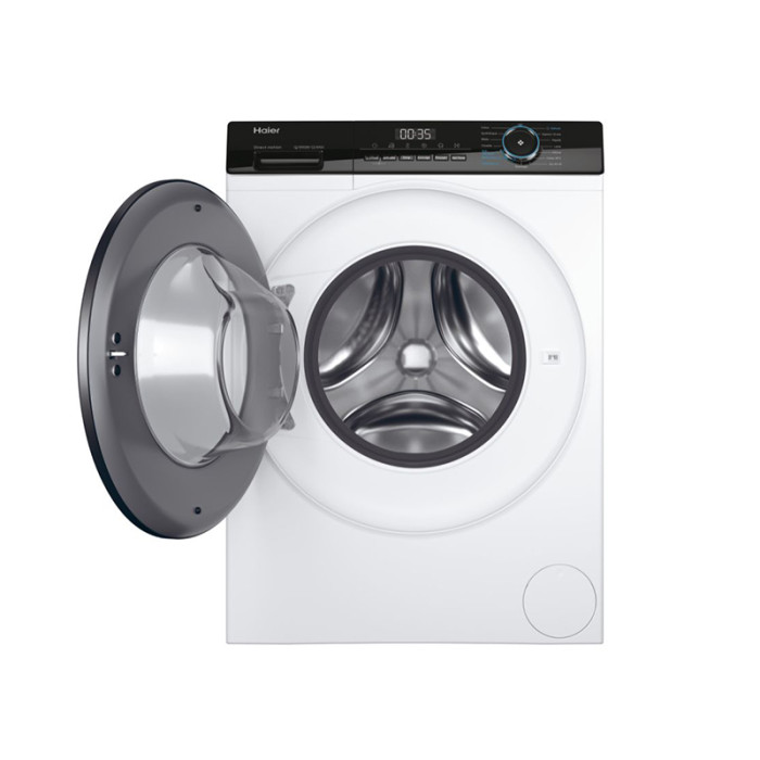 Lave linge hublot 8kg blanche et noire Haier HW80-B14939