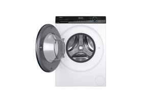 Lave linge hublot 8kg blanche et noire Haier HW80-B14939