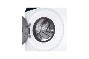 Lave linge hublot 8kg blanche et noire Haier HW80-B14939