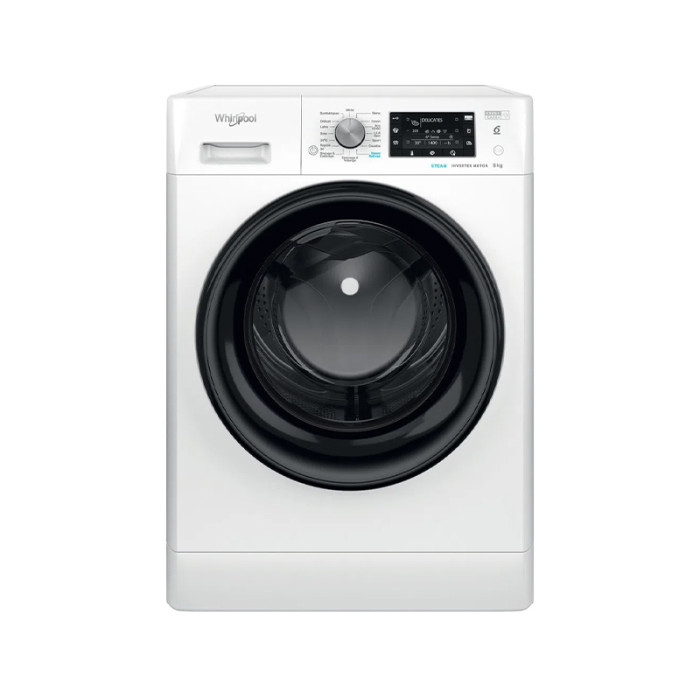 Lave linge hublot 8kg blanc Whirlpool FFB8469BVFR