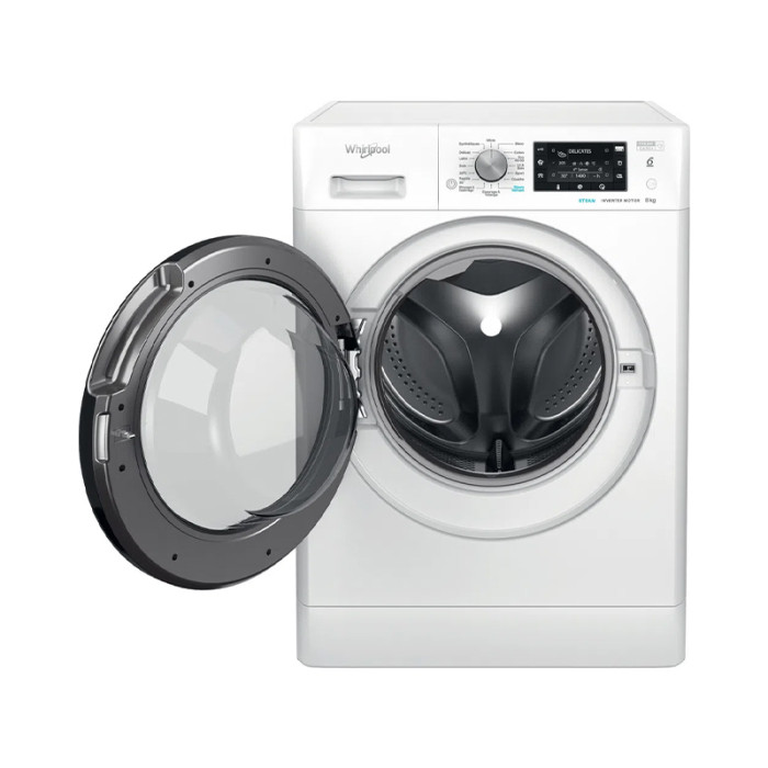 Lave linge hublot 8kg blanc Whirlpool FFB8469BVFR