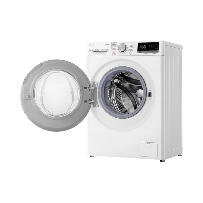 Lave linge séchant hublot 8,5kg/5kg LG F852SV50WRS