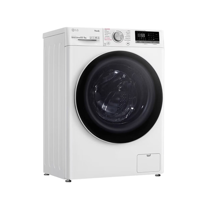 Lave linge séchant hublot 8,5kg/5kg LG F852SV50WRS