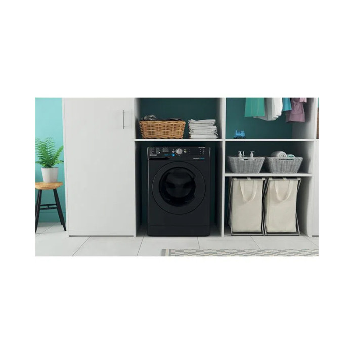Lave-linge séchant hublot Indesit BDE761682XWFRN