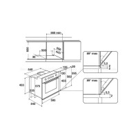 Four intégrable Whirlpool AKP471NB01