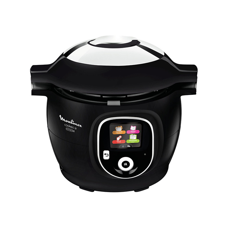 Robot cuiseur multifonction connecté noir Moulinex Cookeo+ CE859800