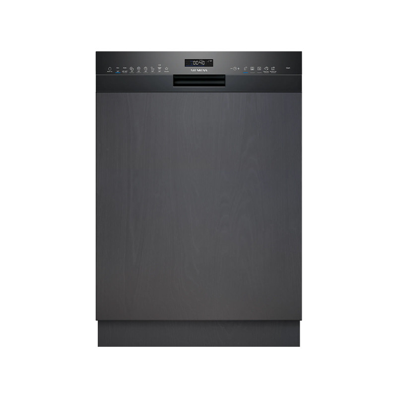 SIEMENS GP--SN55EB56CE - Lave-vaisselle intégrable encastrable bandeau noir  42db 14 couverts 60cm home connect SIEMENS - Livraison Gratuite