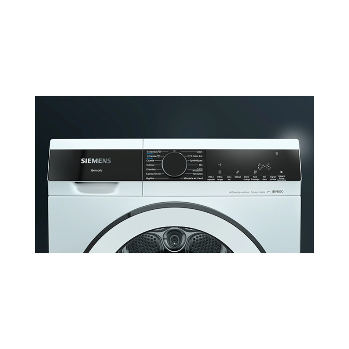 Sèche-linge hublot 9kg Siemens WQ45G2A0FF