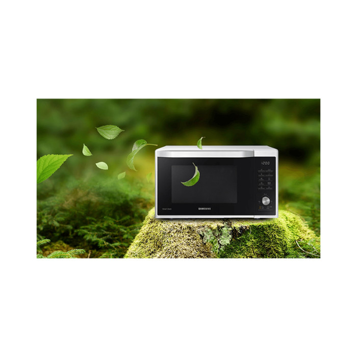 Micro-ondes pose libre 32L Samsung 900W 52,3cm, SAMMC32J7035AW