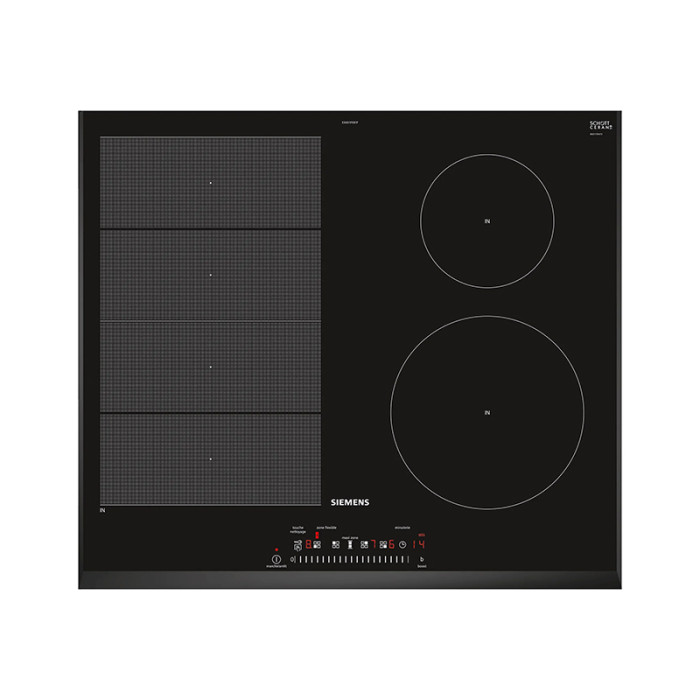 Plaque à induction 4 feux Siemens EX651FEB1F