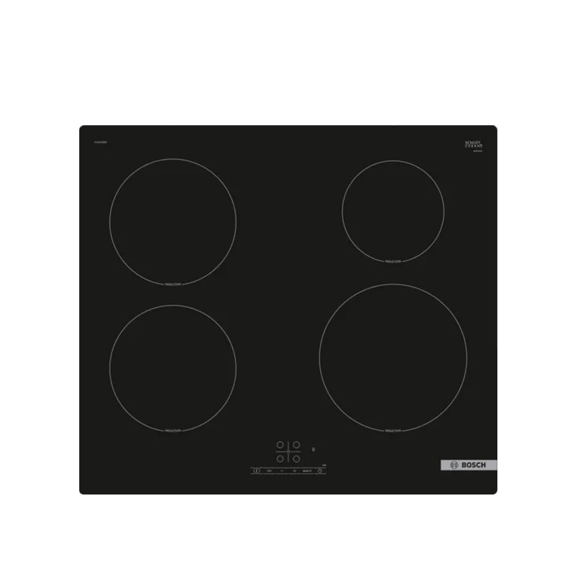 BOSCH Plaque de Cuisson Vitrocéramique 3 Foyers TouchSelect