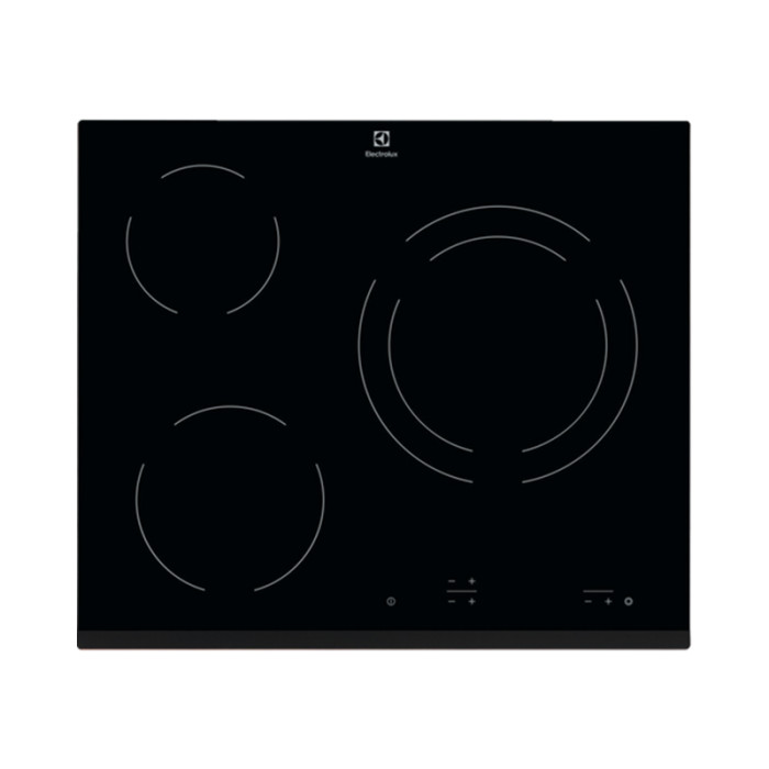 Plaque vitrocéramique  Electrolux 2700W 59cm, EHF 6231 FOK