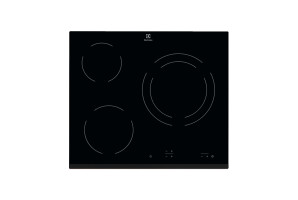 Plaque vitrocéramique  Electrolux 2700W 59cm, EHF 6231 FOK