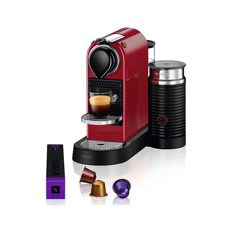 Machine à café capsules Nespresso rouge Krups YY4116FD
