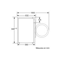 Lave-linge frontal Siemens WM 14 N 208 FF