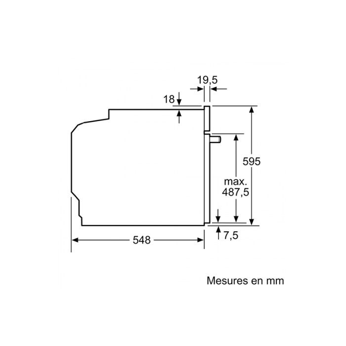 Four Pyrolyse Siemens HB 675 G 5 S 1 F